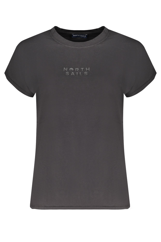 8724NORTH SAILS T-SHIRT MANICHE CORTE DONNA NERO
