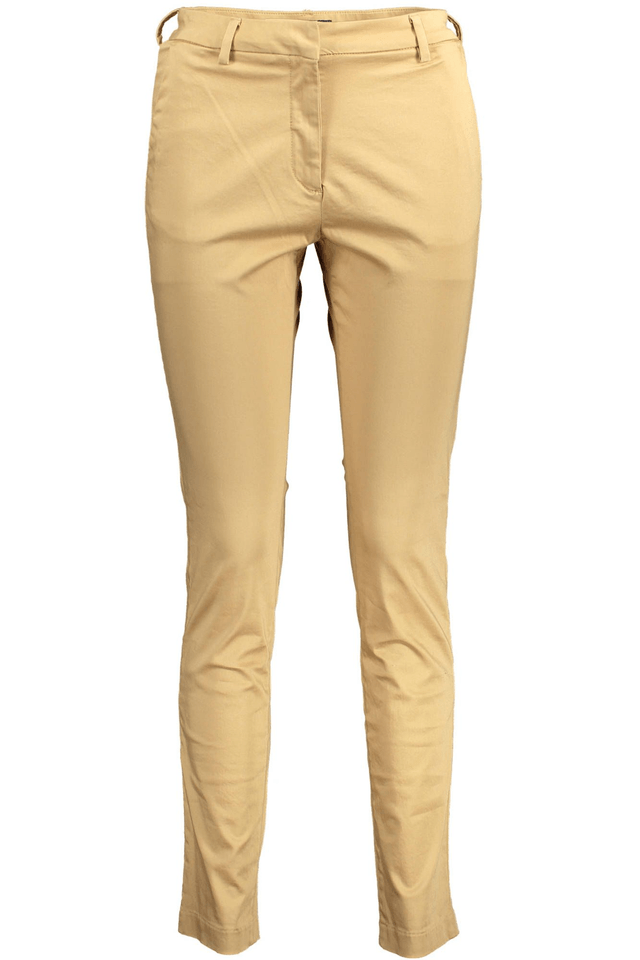 396GANT PANTALONE DONNA BEIGE