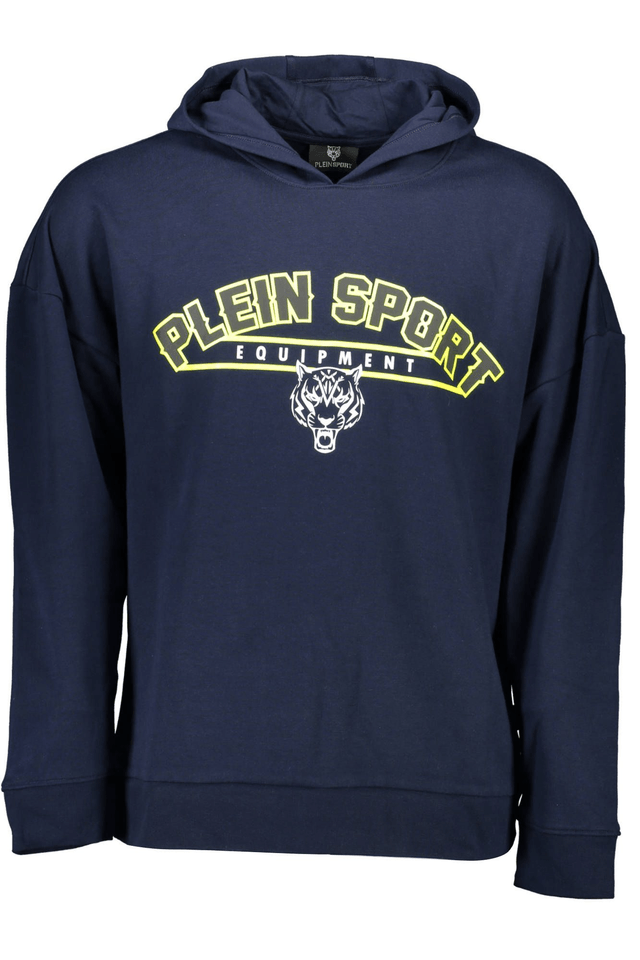1217PLEIN SPORT FELPA SENZA ZIP UOMO BLU