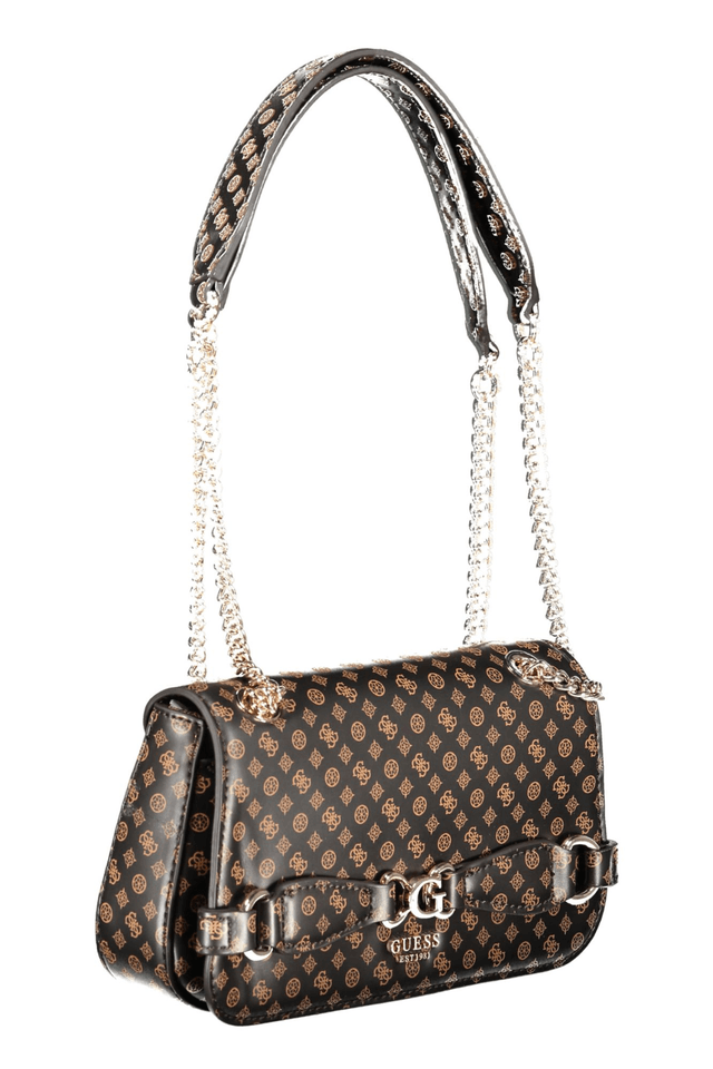 9403GUESS JEANS BORSA DONNA MARRONE