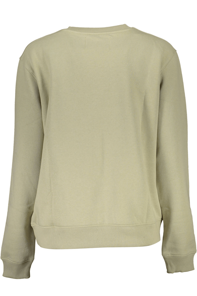 2005CALVIN KLEIN FELPA SENZA ZIP DONNA VERDE