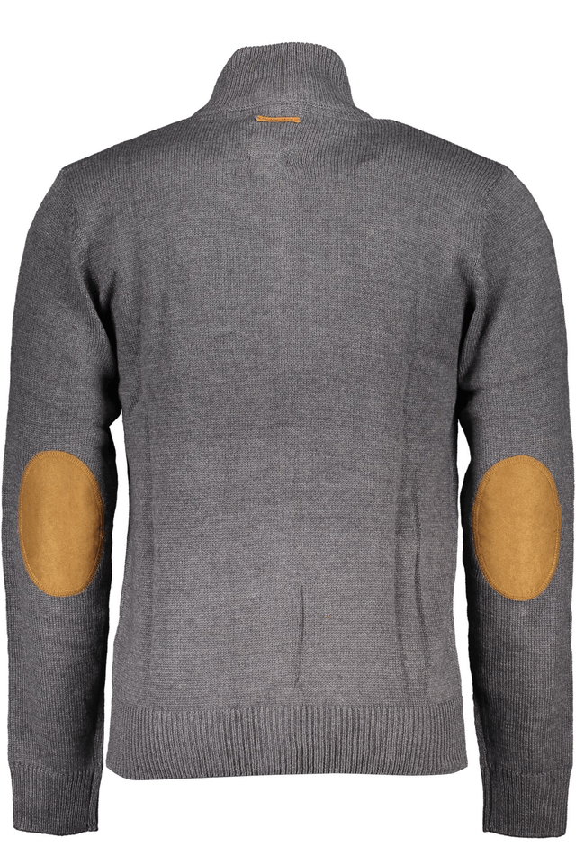 6174GIAN MARCO VENTURI MAGLIA UOMO GRIGIO
