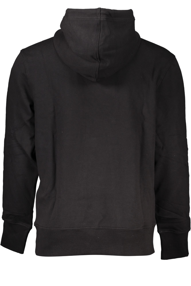 7085CALVIN KLEIN FELPA SENZA ZIP UOMO NERO