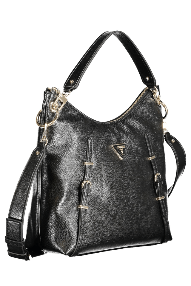 9682GUESS JEANS BORSA DONNA NERO