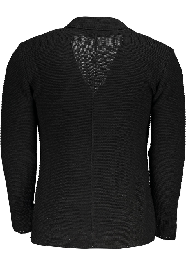 U.S. GRAND POLO CARDIGAN UOMO NERO
