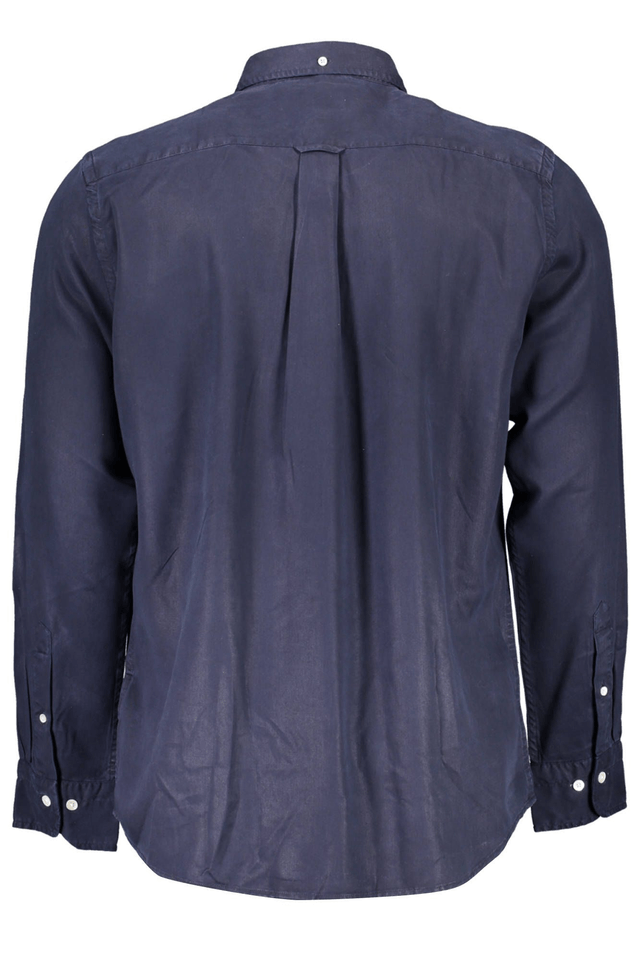 1995GANT CAMICIA MANICHE LUNGHE UOMO BLU