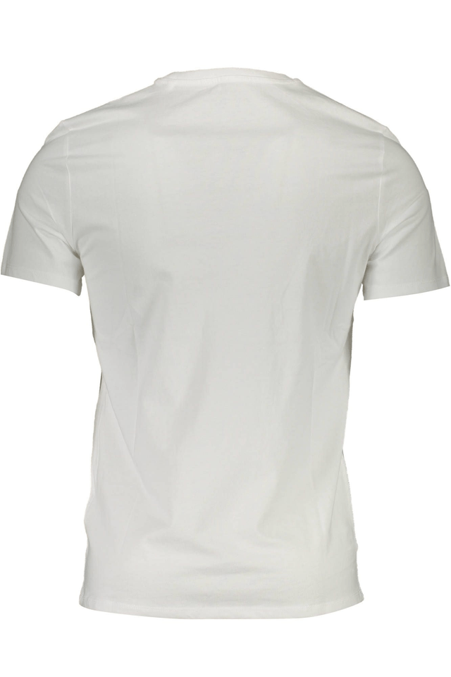 1314GUESS JEANS T-SHIRT MANICHE CORTE UOMO BIANCO