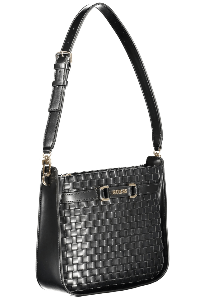 10018GUESS JEANS BORSA DONNA NERO