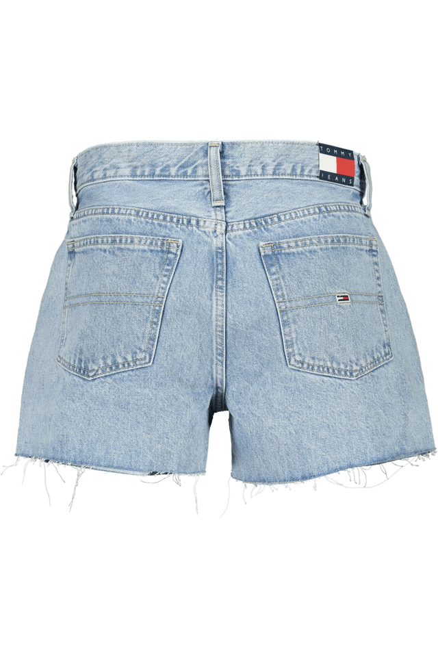 8309TOMMY HILFIGER JEANS SHORT DONNA AZZURRO