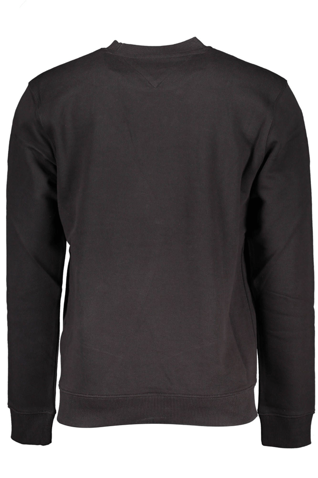 4672TOMMY HILFIGER FELPA SENZA ZIP UOMO NERO