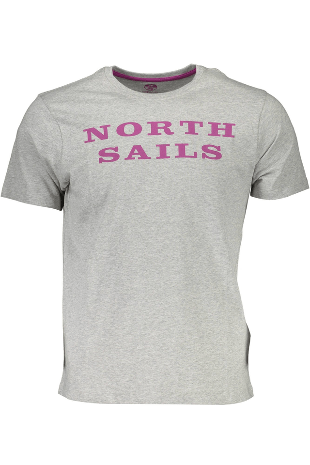 720NORTH SAILS T-SHIRT MANICHE CORTE UOMO GRIGIO