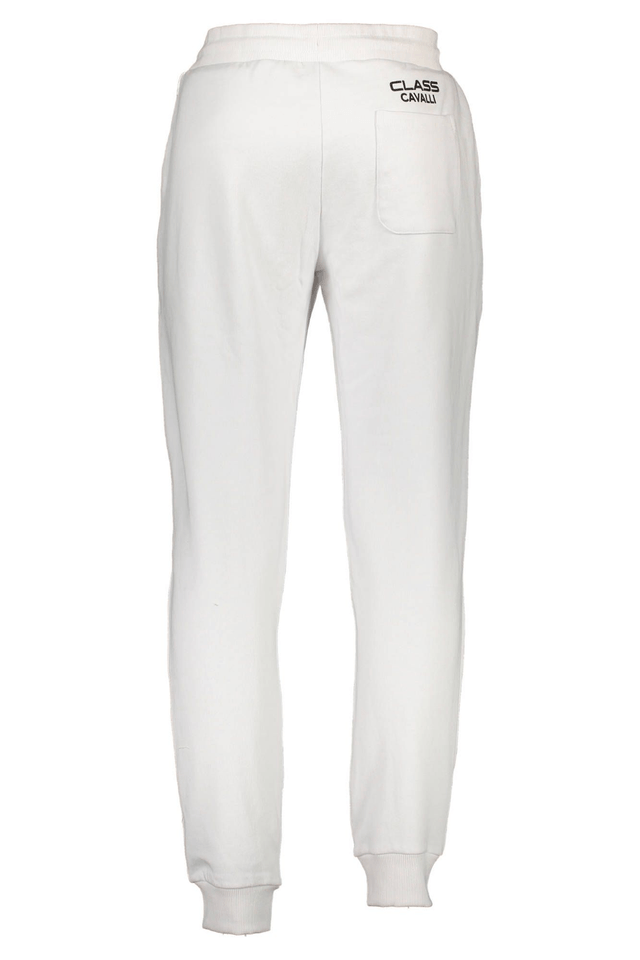 1385CAVALLI CLASS PANTALONE UOMO BIANCO
