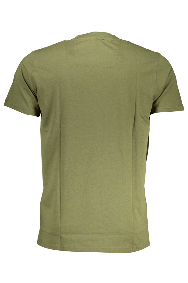 7841CAVALLI CLASS T-SHIRT MANICHE CORTE UOMO VERDE