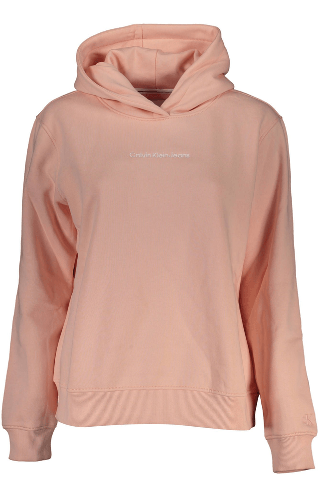 6384CALVIN KLEIN FELPA SENZA ZIP DONNA ROSA