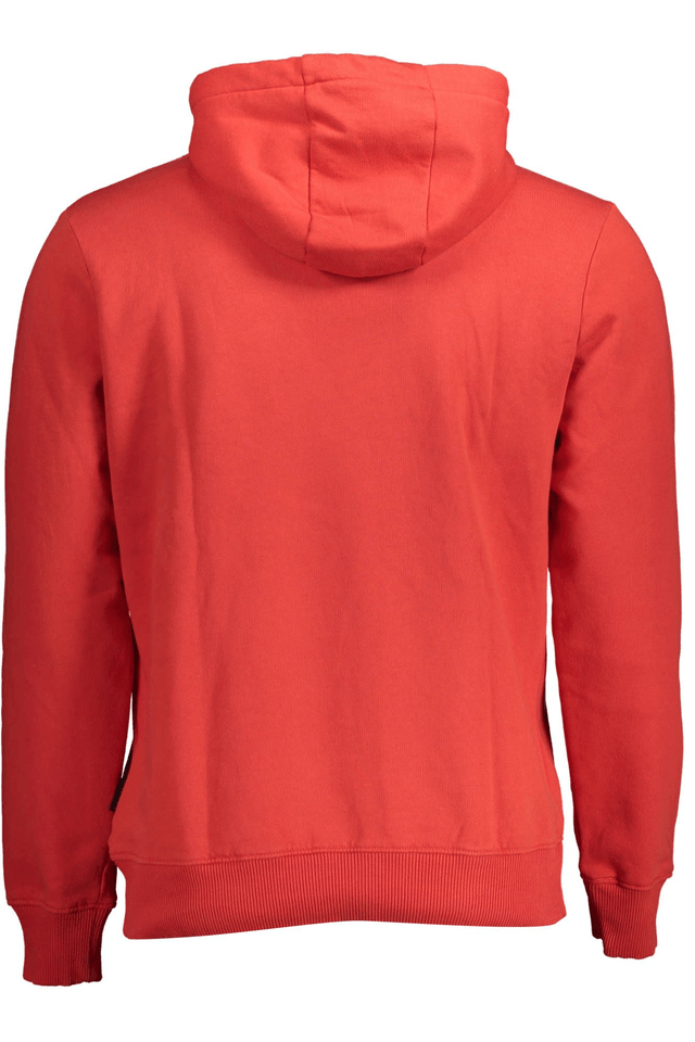 2127NAPAPIJRI FELPA SENZA ZIP UOMO ROSSO
