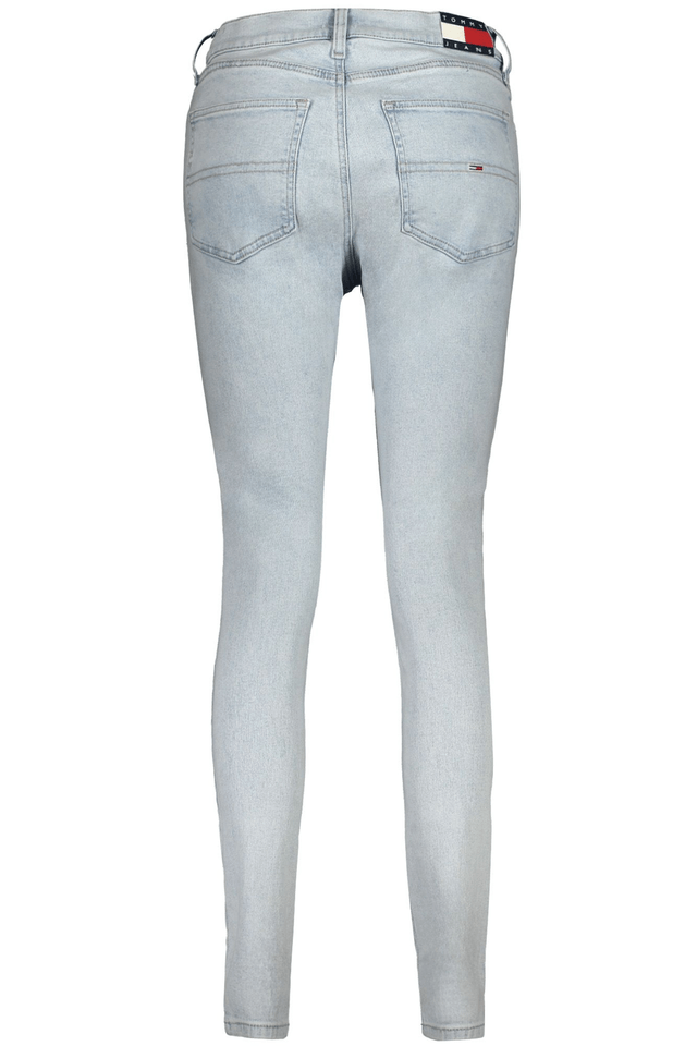 9126TOMMY HILFIGER JEANS DENIM DONNA AZZURRO