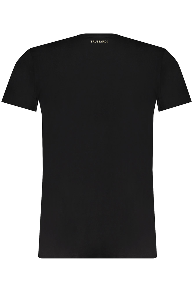 8881TRUSSARDI T-SHIRT MANICHE CORTE UOMO NERO