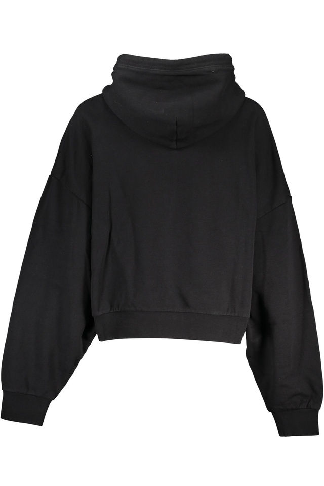 7772NAPAPIJRI FELPA SENZA ZIP DONNA NERO