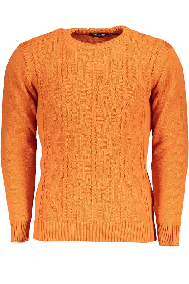 6019U.S. GRAND POLO MAGLIONE UOMO ARANCIO