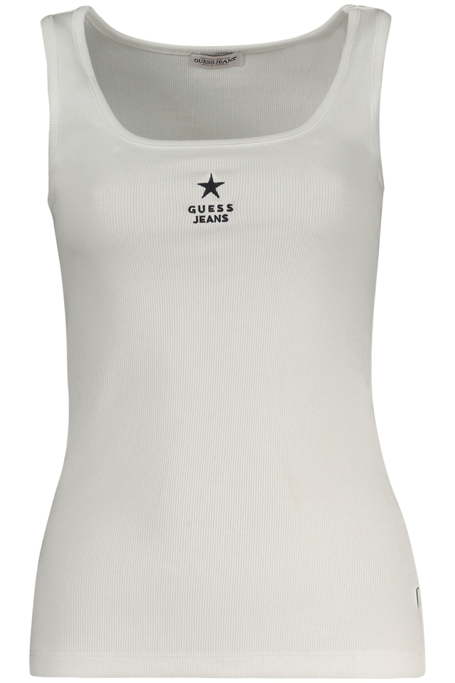 10647GUESS JEANS CANOTTA DONNA BIANCO