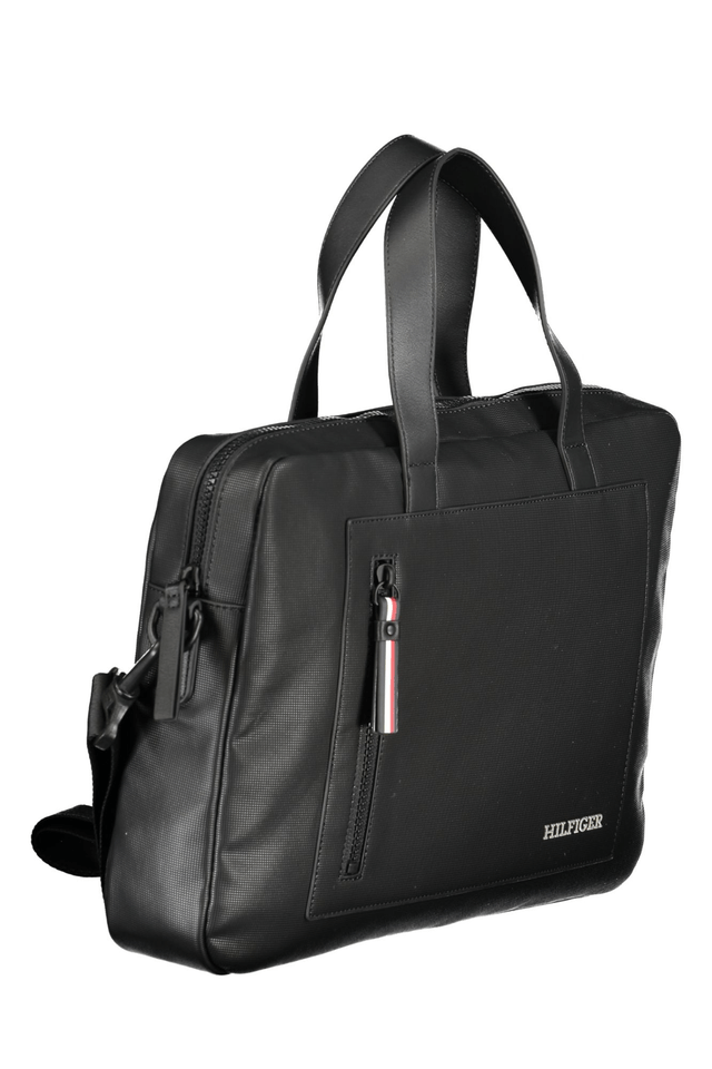 9233TOMMY HILFIGER CARTELLA UOMO NERO