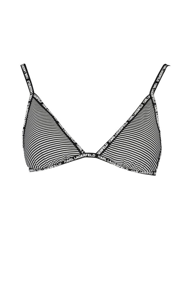 1348KARL LAGERFELD COSTUME PARTE SOPRA DONNA NERO