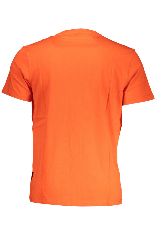 3448NAPAPIJRI T-SHIRT MANICHE CORTE UOMO ROSSO