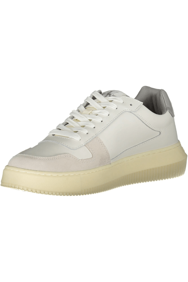 7762CALVIN KLEIN CALZATURA SPORTIVA UOMO BIANCO