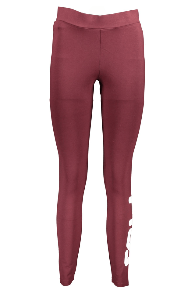 6110FILA LEGGINS DONNA ROSSO