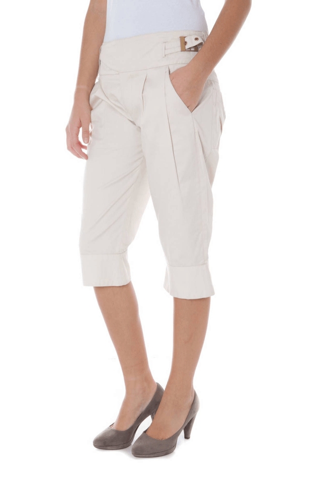 676PHARD PANTALONE PINOCCHIETTO DONNA BEIGE