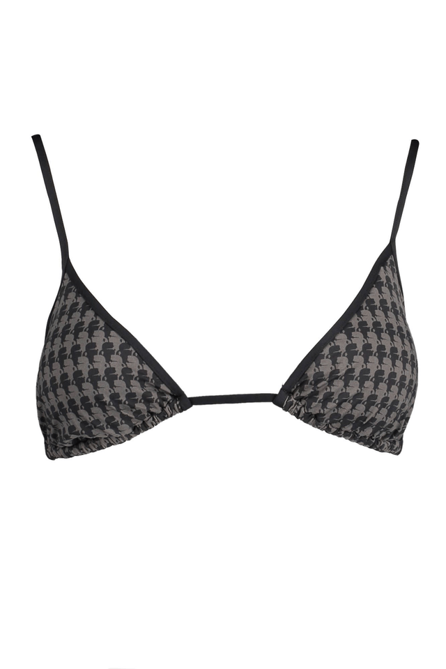 507KARL LAGERFELD BEACHWEAR COSTUME PARTE SOPRA DONNA NERO
