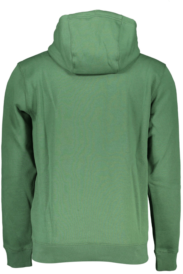 6386TOMMY HILFIGER FELPA SENZA ZIP UOMO VERDE