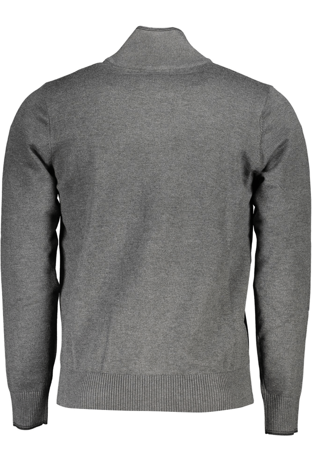 4875U.S. GRAND POLO CARDIGAN UOMO GRIGIO