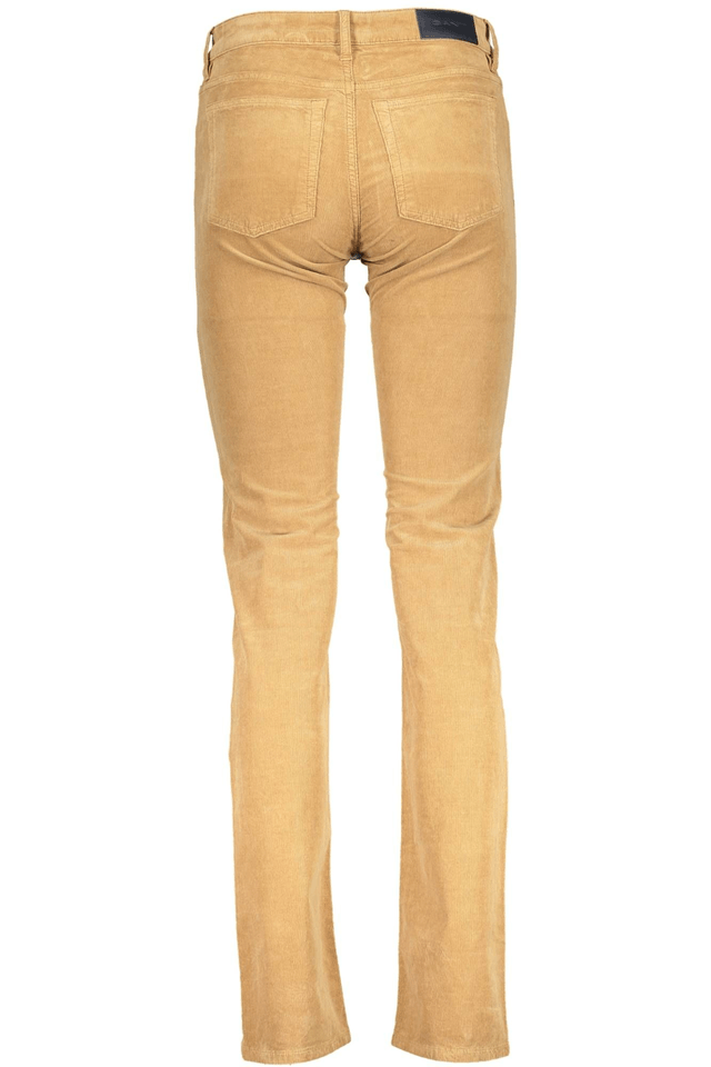 203GANT PANTALONE DONNA MARRONE