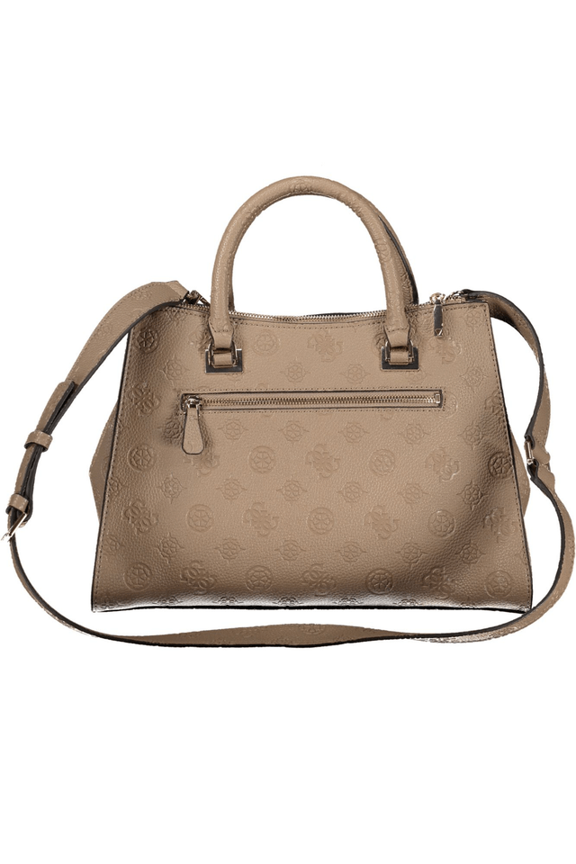 10457GUESS JEANS BORSA DONNA BEIGE