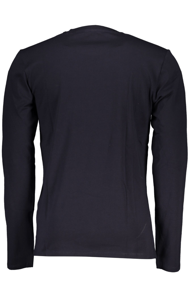 7445GUESS JEANS T-SHIRT MANICHE LUNGHE UOMO BLU