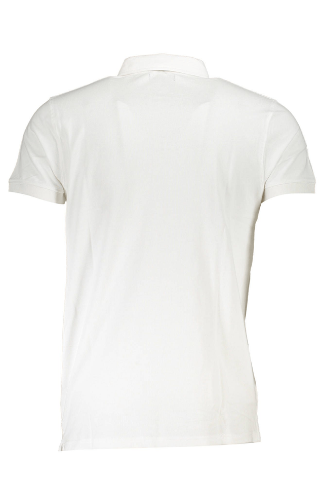 4567CAVALLI CLASS POLO MANICHE CORTE UOMO BIANCO