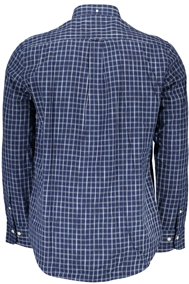 1997GANT CAMICIA MANICHE LUNGHE UOMO BLU