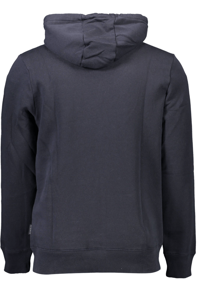 1058NAPAPIJRI FELPA SENZA ZIP UOMO BLU