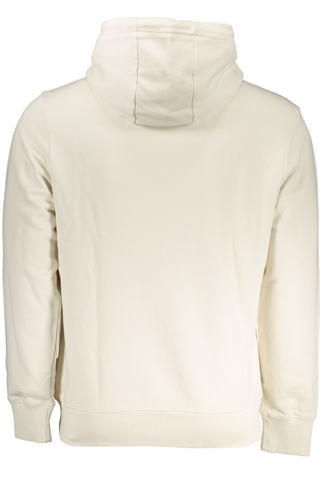 7693NAPAPIJRI FELPA SENZA ZIP UOMO BIANCO