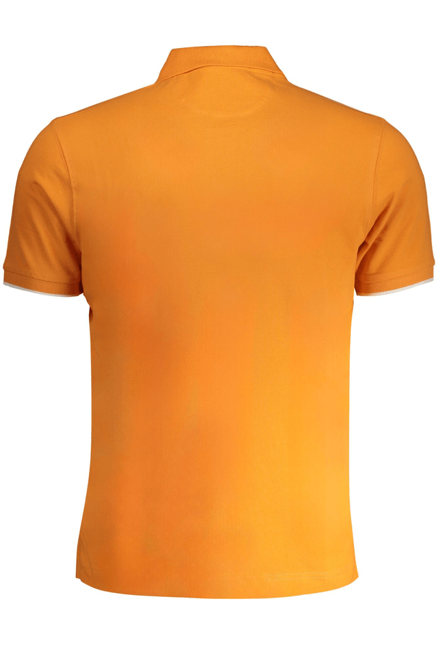 9053LA MARTINA POLO MANICHE CORTE UOMO ARANCIO