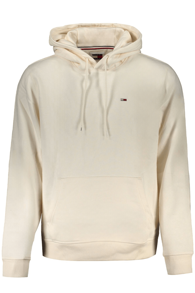9819TOMMY HILFIGER FELPA SENZA ZIP UOMO BIANCO