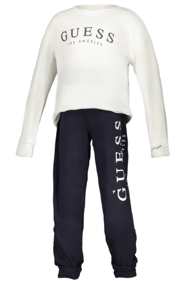 8140GUESS JEANS FELPA SENZA ZIP BAMBINO BLU