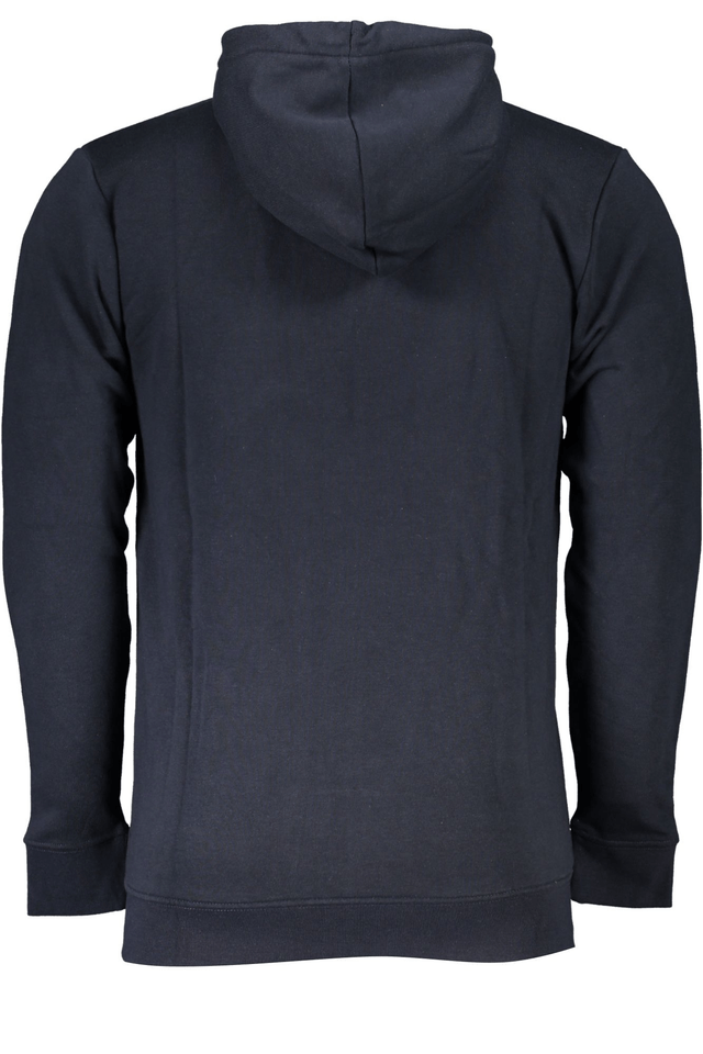 6804CAVALLI CLASS FELPA CON ZIP UOMO BLU