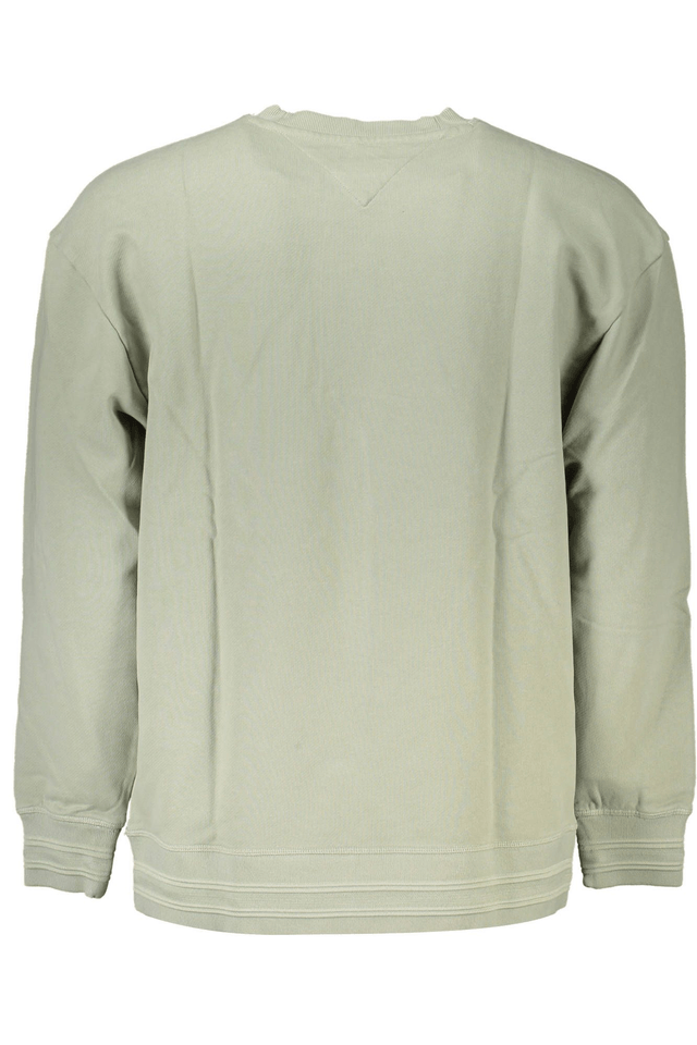 4494TOMMY HILFIGER FELPA SENZA ZIP UOMO VERDE