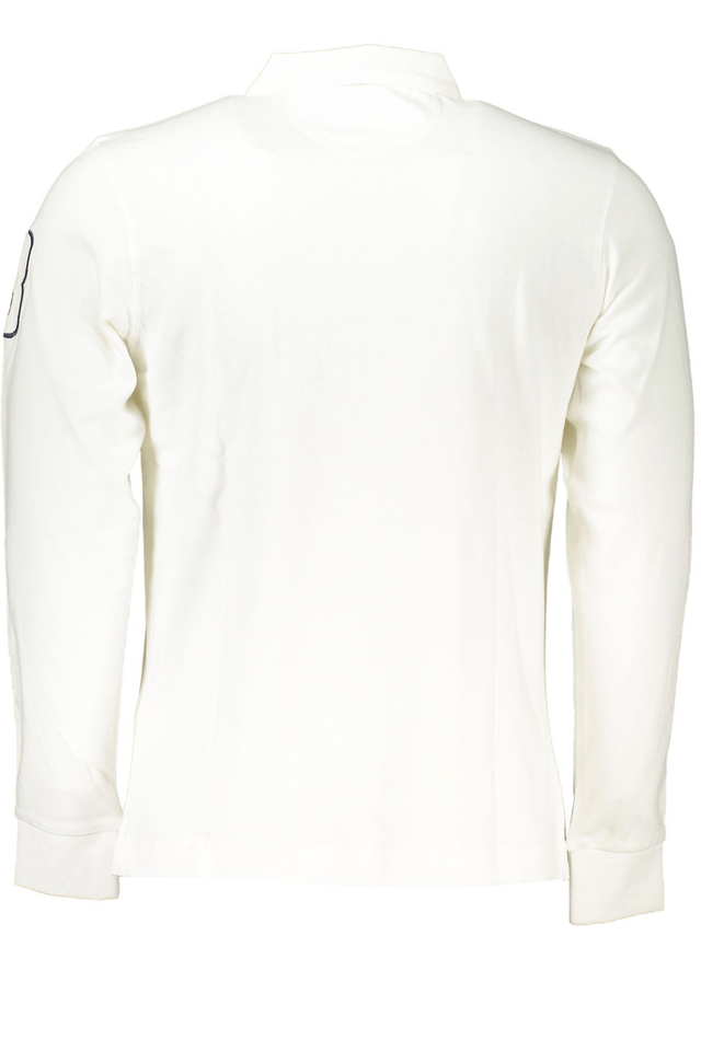6940LA MARTINA POLO MANICHE LUNGHE UOMO BIANCO