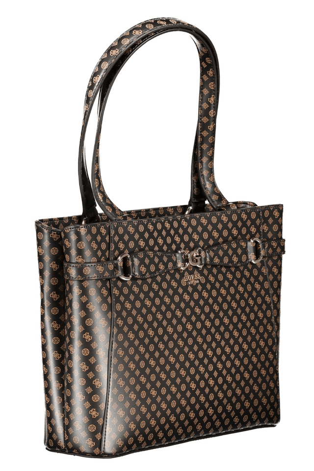 9393GUESS JEANS BORSA DONNA MARRONE