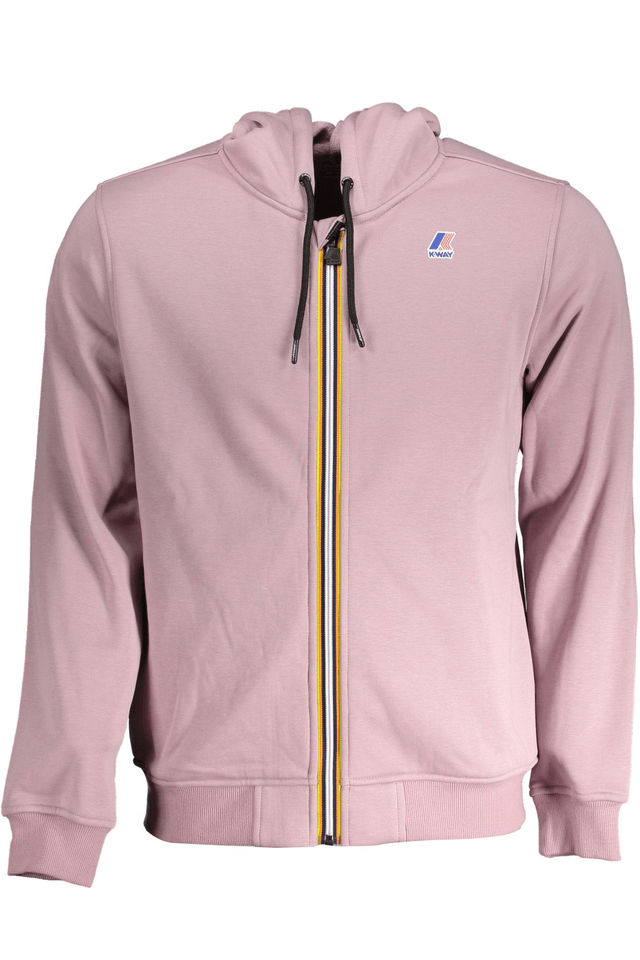 9165K-WAY FELPA CON ZIP UOMO VIOLA