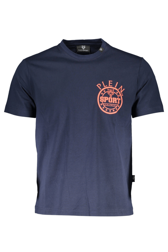 1323PLEIN SPORT T-SHIRT MANICHE CORTE UOMO BLU