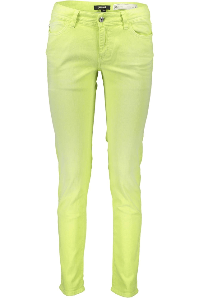 34JUST CAVALLI PANTALONE DONNA GIALLO